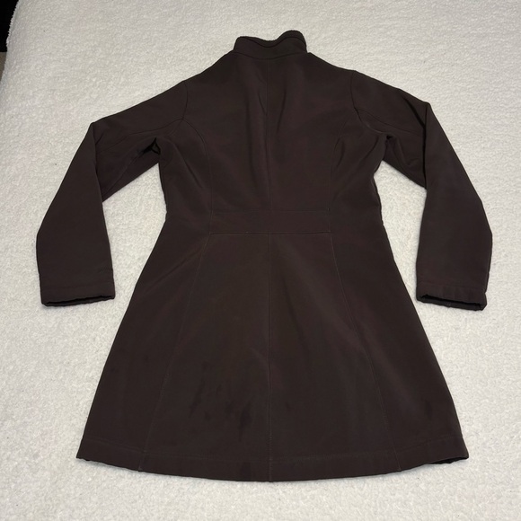 Patagonia Women Brown Long Au Train Fleece Coat - Picture 9 of 12